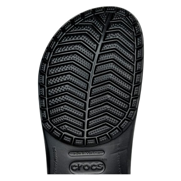 Crocs Crocband Mens Clog Size 8 Black Slip on Water Friendly Comfortable Sandals - Picture 15 of 15
